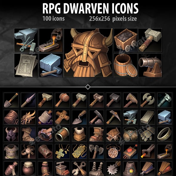 Random Game Assets from GraphicRiver