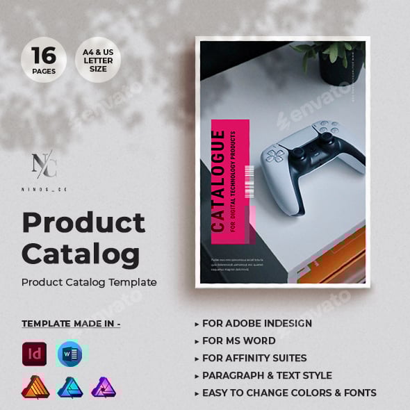 Product Catalog Templates GraphicRiver