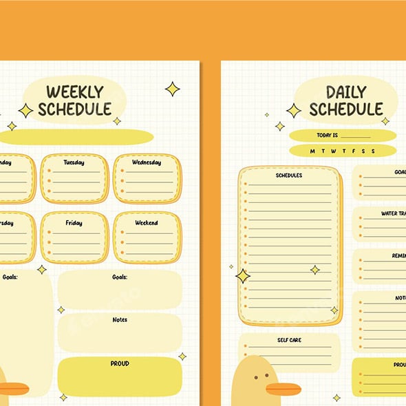 Planner Graphics, Designs & Templates | GraphicRiver