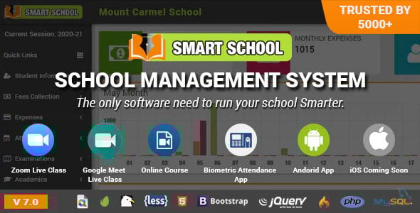 School Management System PHP Scripts | CodeCanyon