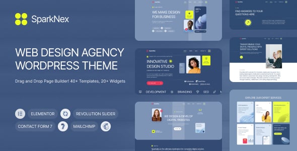 Web Development Agency Website Templates ThemeForest