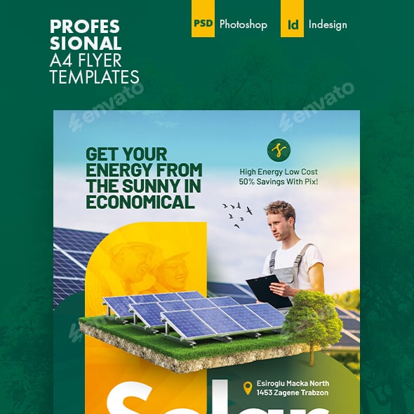 Solar Graphics, Designs & Templates | GraphicRiver