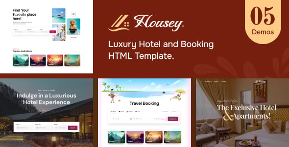 Hotel HTML Website Templates | ThemeForest