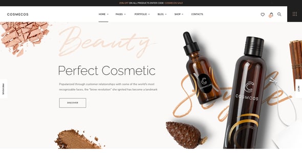 Perfume Website Templates | ThemeForest