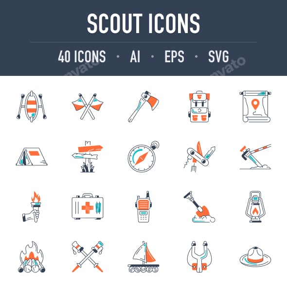 Scouting Graphics, Designs & Templates | GraphicRiver
