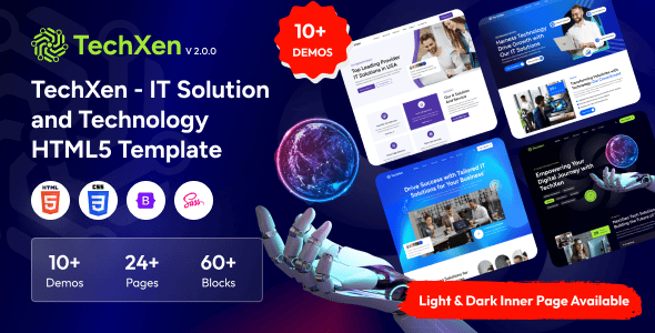 HTML Technology Website Templates | ThemeForest