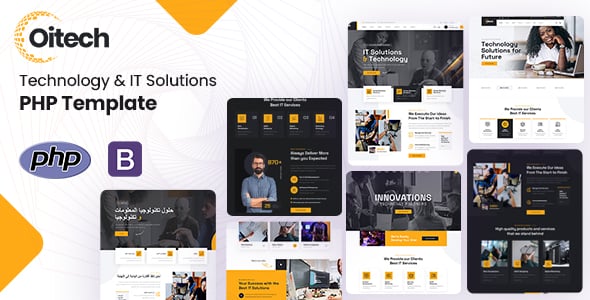 PHP Website Templates | ThemeForest
