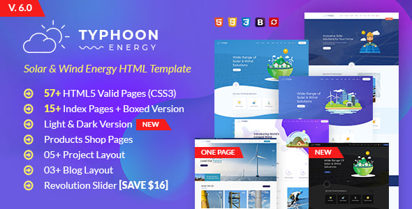 Solar Panel HTML Website Templates | ThemeForest