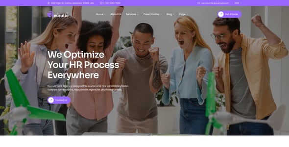 Recruitment Website Templates | ThemeForest