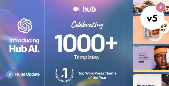 Hub Website Templates | ThemeForest