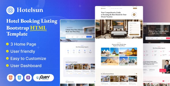 Hotel HTML Website Templates | ThemeForest