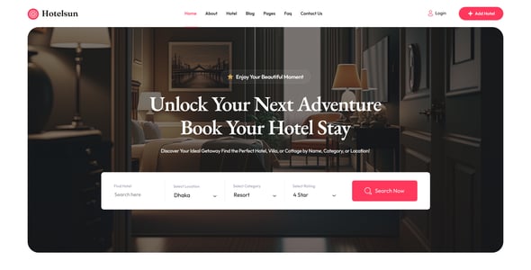 Hotel HTML Website Templates | ThemeForest