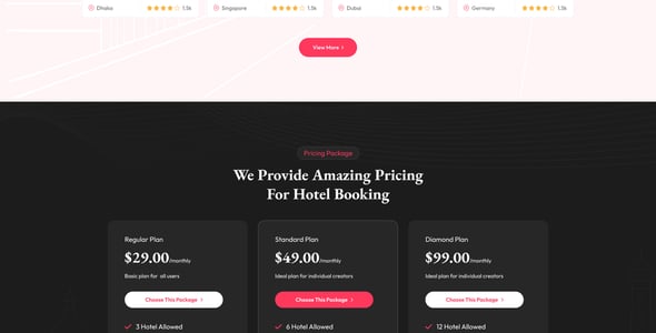Hotel HTML Website Templates | ThemeForest
