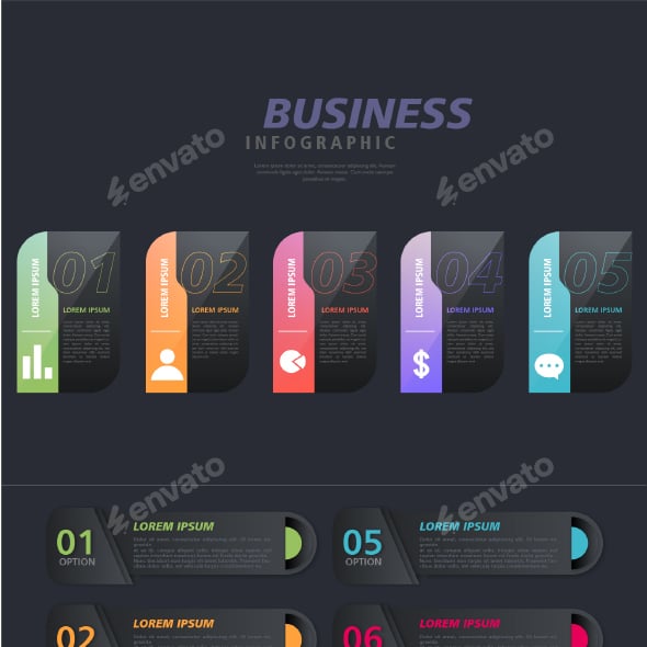 Infographic Templates from GraphicRiver