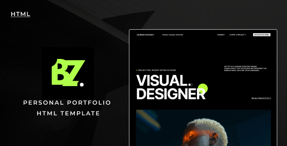Portfolio HTML Website Templates | ThemeForest