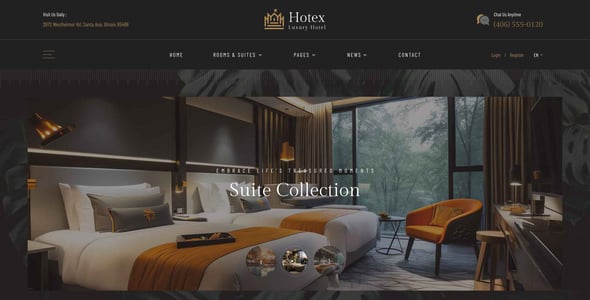 Hotel Booking Website Templates | ThemeForest