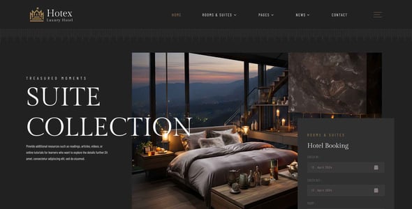 Hotel Booking Website Templates | ThemeForest