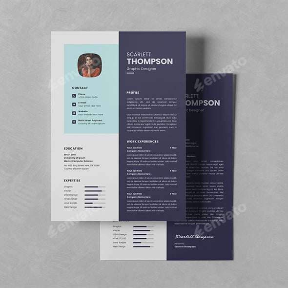 CV Graphics, Designs & Templates | GraphicRiver