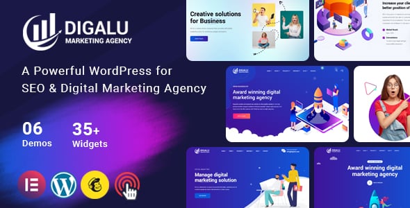 Digital Marketing Agency WordPress Themes | ThemeForest