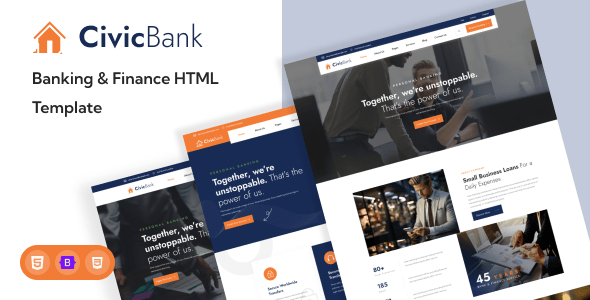 Finance HTML Website Templates | ThemeForest