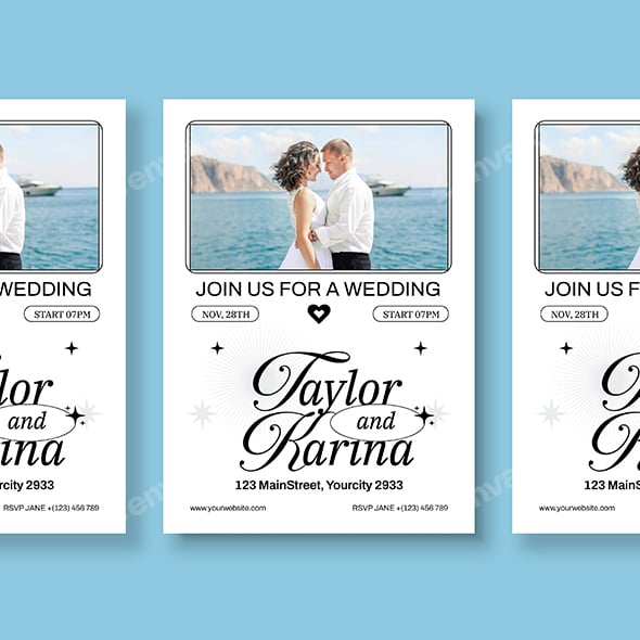 Invitation Graphics, Designs & Templates | GraphicRiver