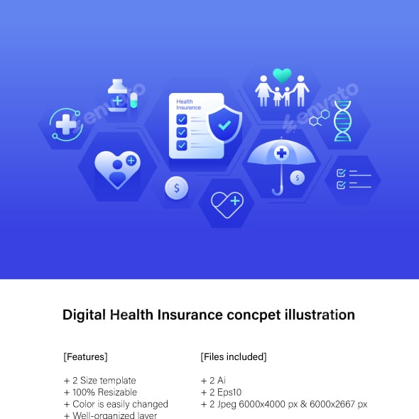 Insurer Graphics, Designs & Templates | GraphicRiver