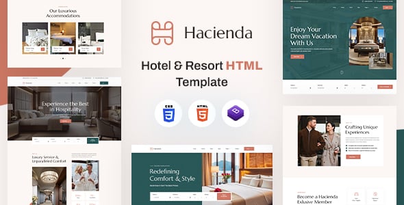Hotel HTML Website Templates | ThemeForest