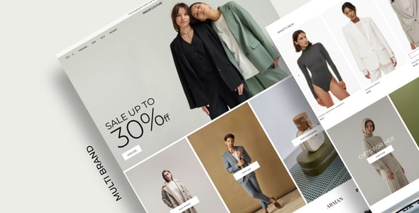 Clothing Website Templates | ThemeForest