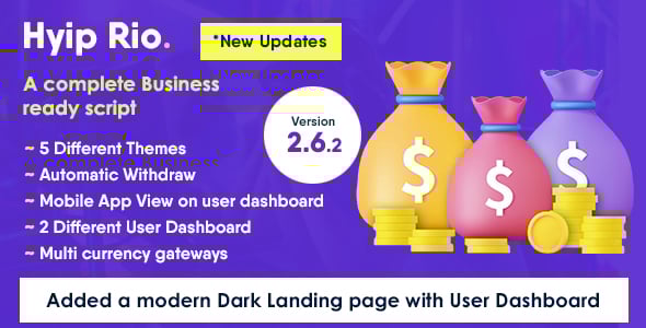 Hyip PHP Scripts | CodeCanyon