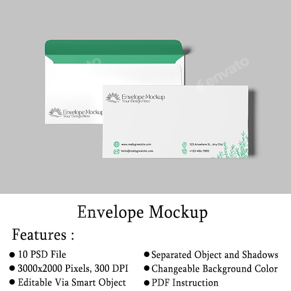 Enveloped Graphics, Designs & Templates | GraphicRiver