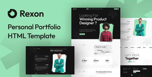 Portfolio HTML Website Templates | ThemeForest