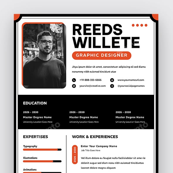 CV Graphics, Designs & Templates | GraphicRiver