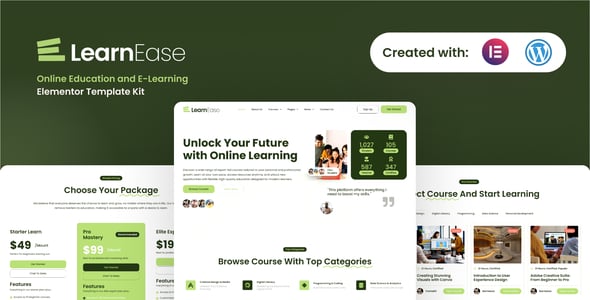 E-learning Website Templates | ThemeForest