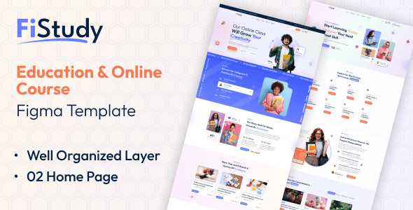 Education Figma Templates | ThemeForest