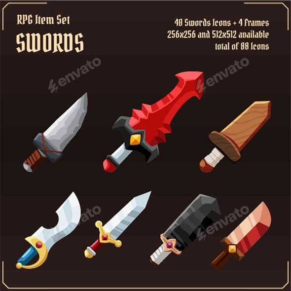 Sword Graphics, Designs & Templates | GraphicRiver