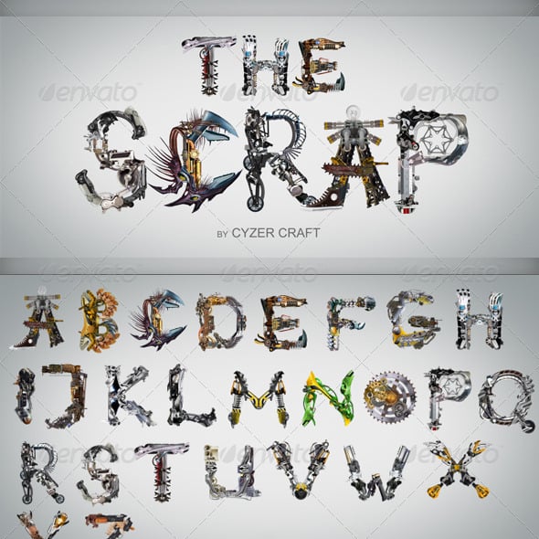 Alphabet Graphics, Designs & Templates | GraphicRiver