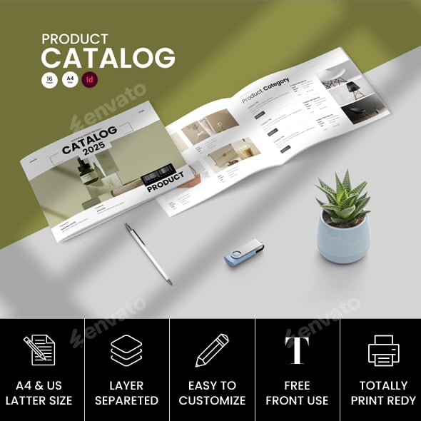 Productcatalog Graphics, Designs & Templates GraphicRiver