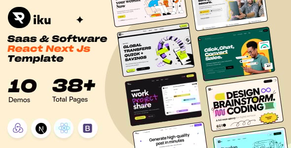 Next Js Website Templates | ThemeForest