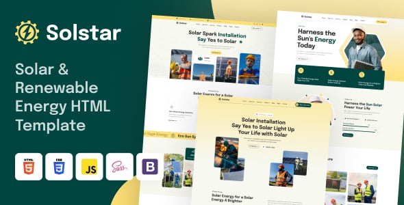 Solar HTML Website Templates | ThemeForest