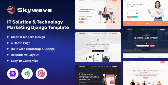 Django Website Templates | ThemeForest