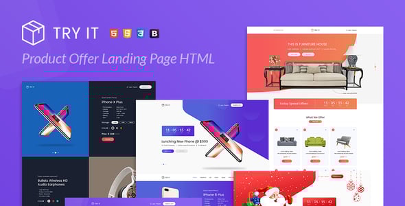 Offer Page Website Templates | ThemeForest