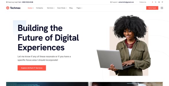 Figma Website Templates | ThemeForest