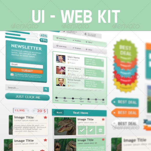 Web-UI Graphics, Designs & Templates | GraphicRiver