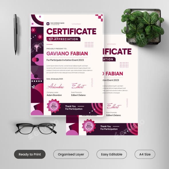 Acknowledgment Graphics, Designs & Templates | GraphicRiver