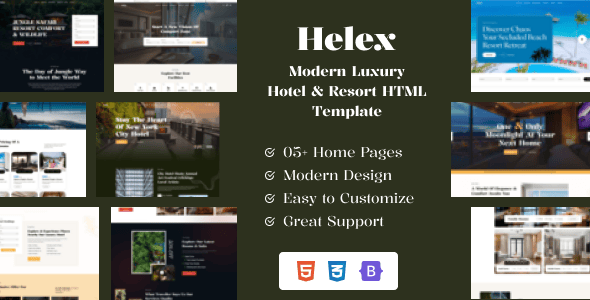 Hotel HTML Website Templates | ThemeForest