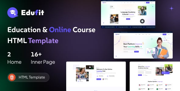 Course HTML Website Templates | ThemeForest