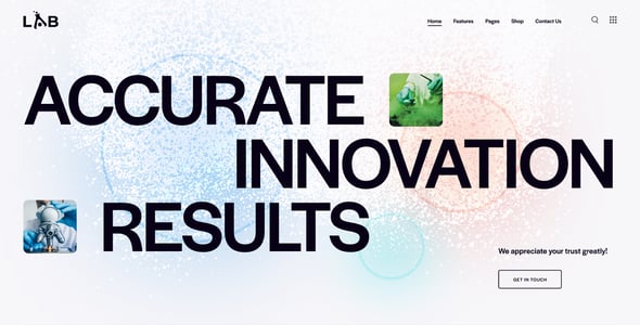 Laboratory Website Templates | ThemeForest