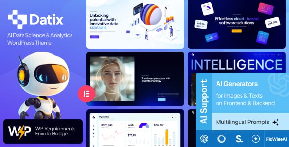 Data Analytics Website Templates | ThemeForest