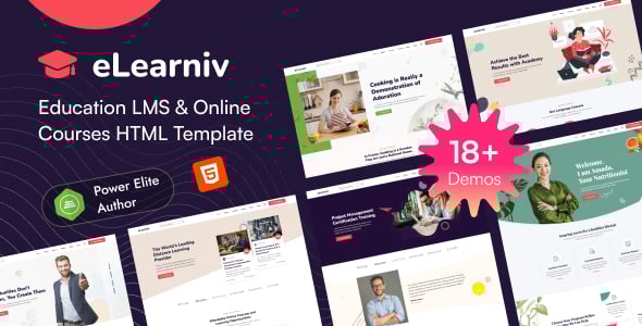 Online Courses HTML Website Templates | ThemeForest