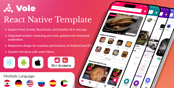 React Native Event Mobile App Templates | CodeCanyon